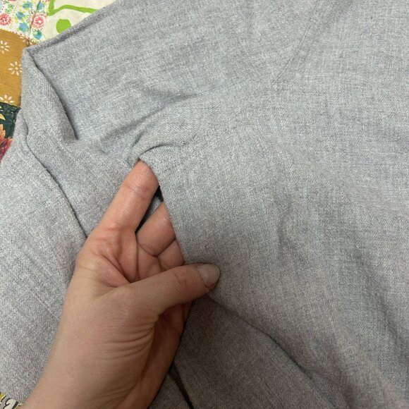 Madewell Brushed Flannel Shirt with tie detail - Picture 5 of 9